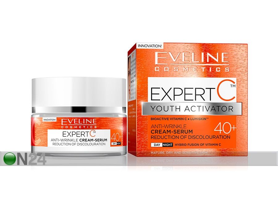 Expert C сыворотка для лица 40+ Eveline Cosmetics 50 мл увеличить