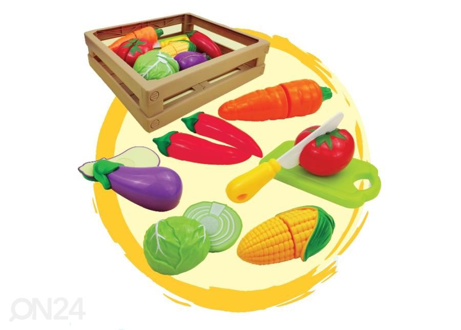 Gerardo's Toys Набор овощей в корзине увеличить