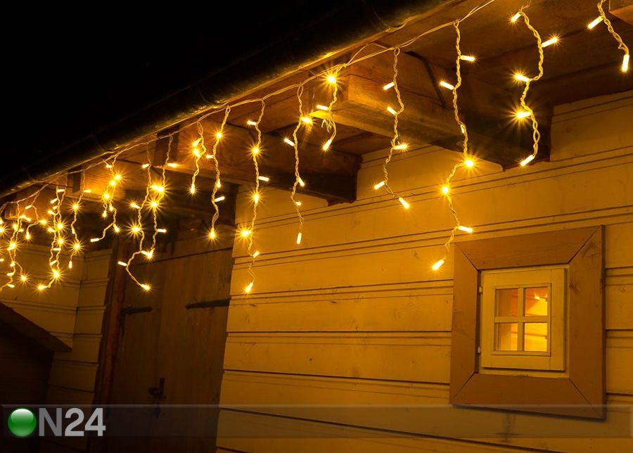 LED уличная рождественская гирлянда с подвесками V 6,5 м увеличить