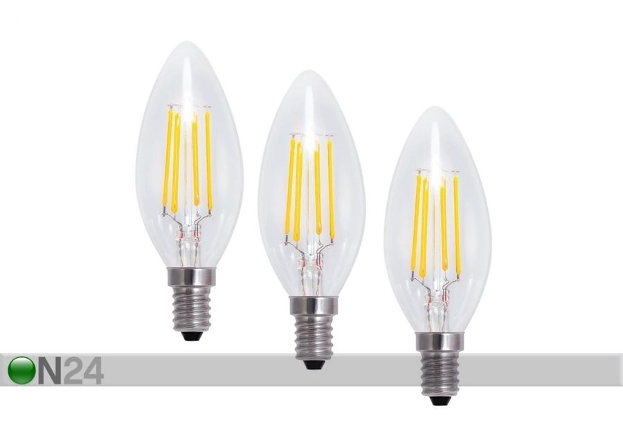 LED электрическая лампочка 4 Вт, 3 шт увеличить