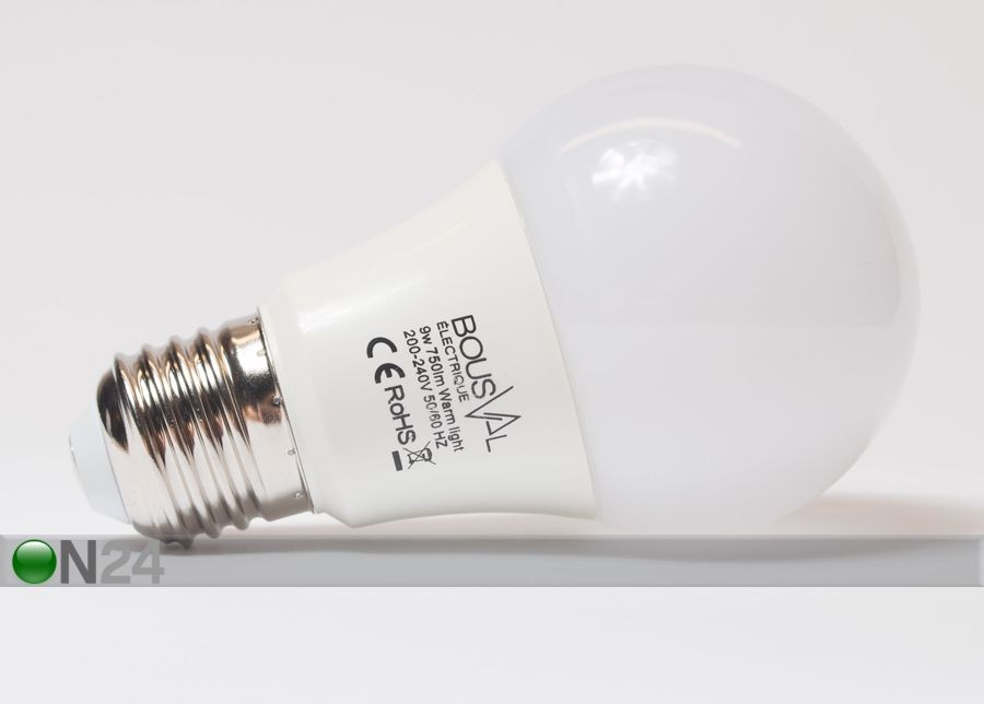 LED электрическая лампочка E27 9W увеличить