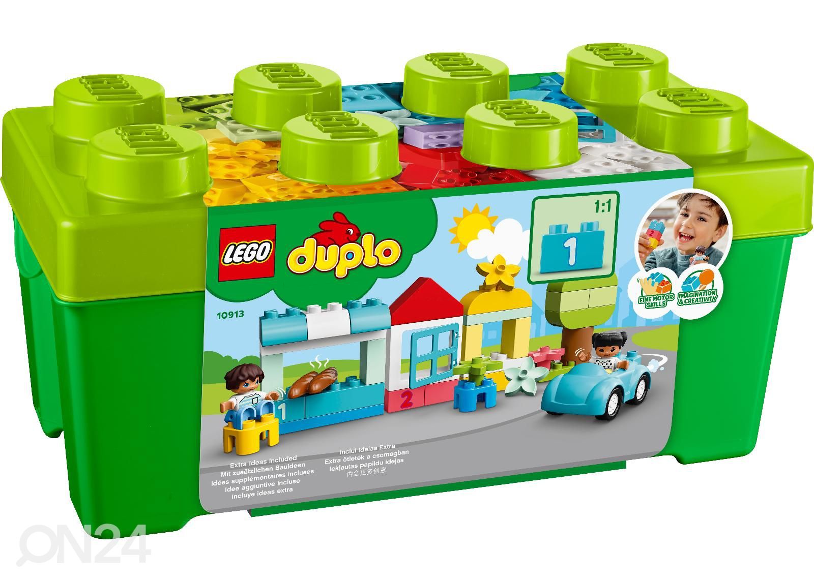 LEGO DUPLO Коробка с блоками увеличить