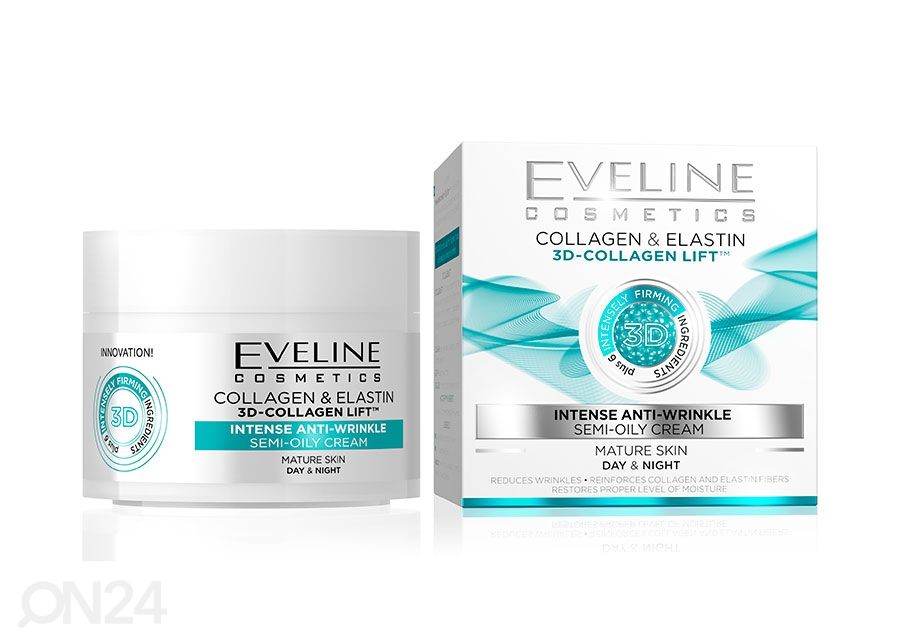 Nature Line крем для лица с 3D-коллагеном от Eveline Cosmetics 50 мл увеличить