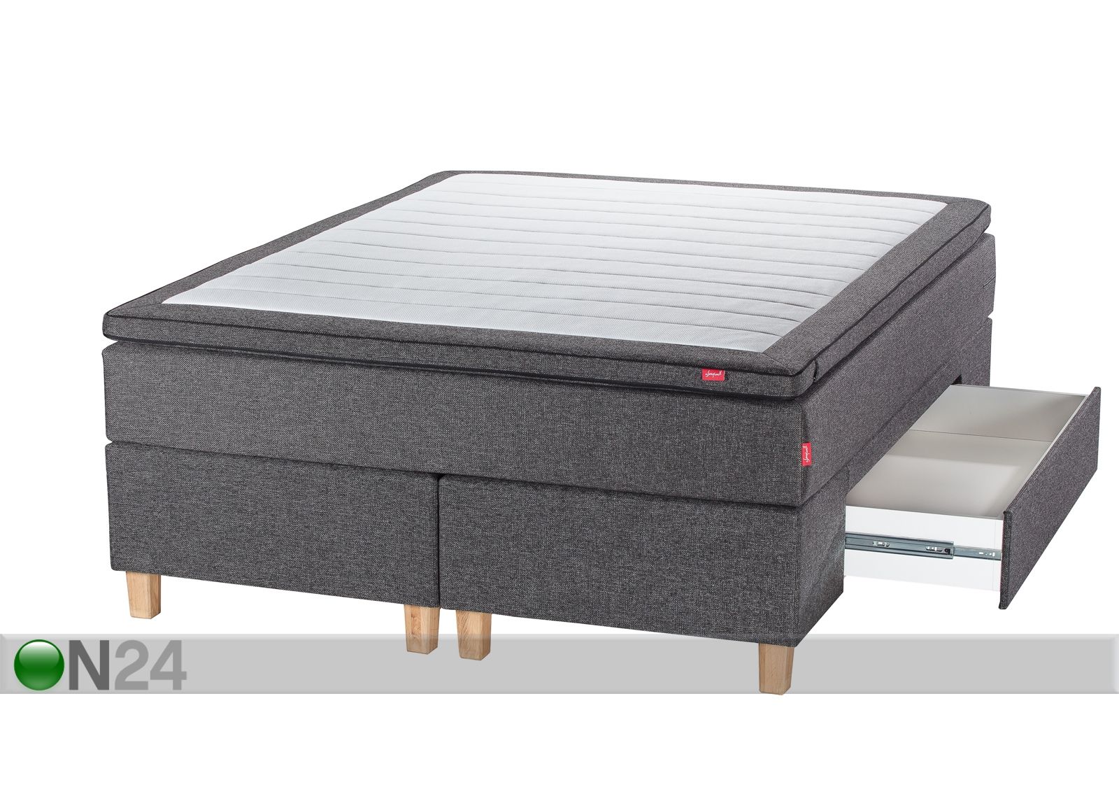 Sleepwell Black континентальная кровать с ящиком 180x200 cm увеличить