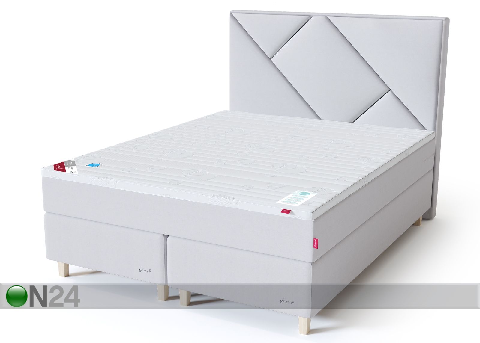 Sleepwell Red континентальная кровать 180x200 cm жёсткая увеличить