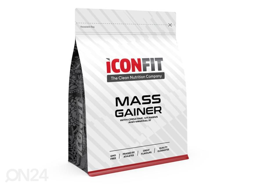 Weight Gainer Mass Gainer 1.5 кг шоколад Iconfit увеличить